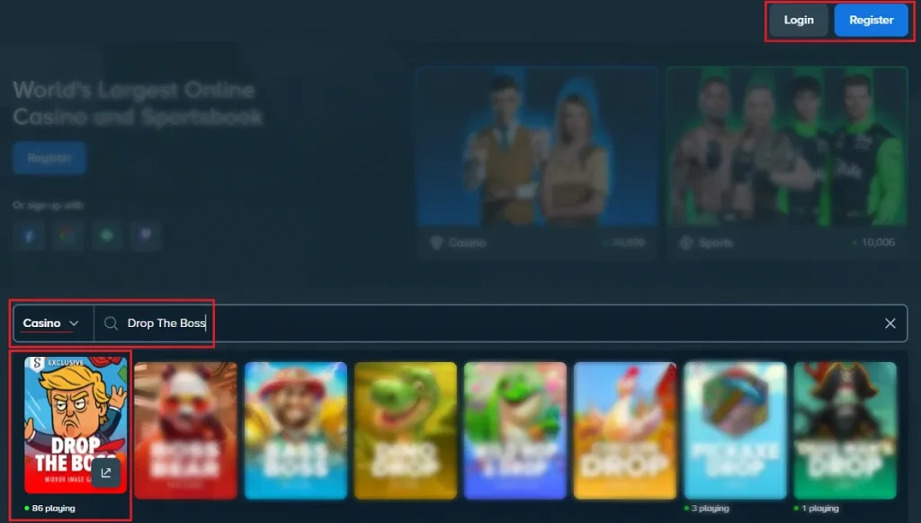 Find the game